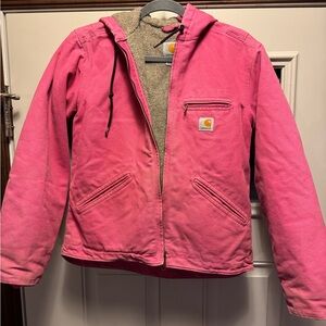 Carhartt Tan Fleece Jacket